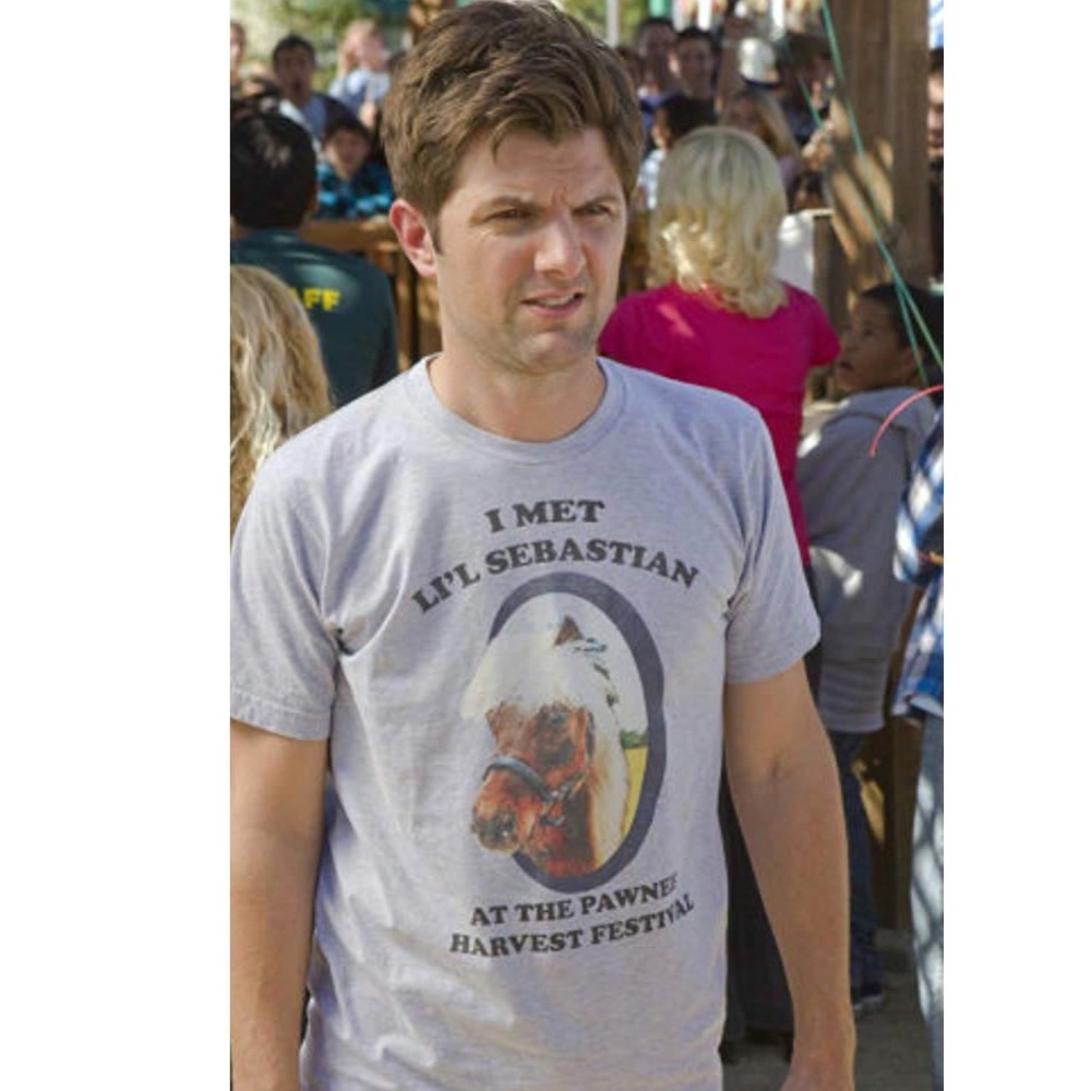 Parks & Recreation Li'l Sebastian Tee NEW!
